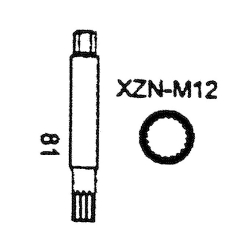 AN050011-81   Klucz do amortyzatorów SPLINE M12