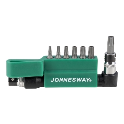 S08H2ST8S   Zestaw bitów 1/4" TORX z otworem L=30mm z uchwytem